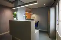 Recepción de la Clínica Dental Sada Borrás en Tafalla